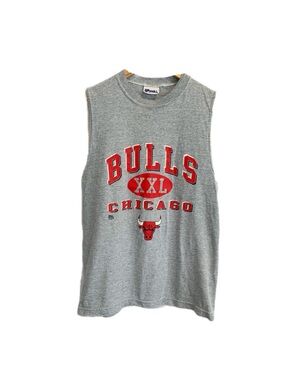 Vintage 90s Chicago Bulls NBA Basketball Hip Hop Sleeveless Shirt
